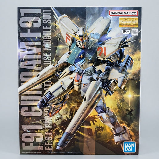 Mobile Suit Gundam F91 Ver.2.0 MG 1/100 Model Kit at Emerald Market Alamogordo, New Mexico
