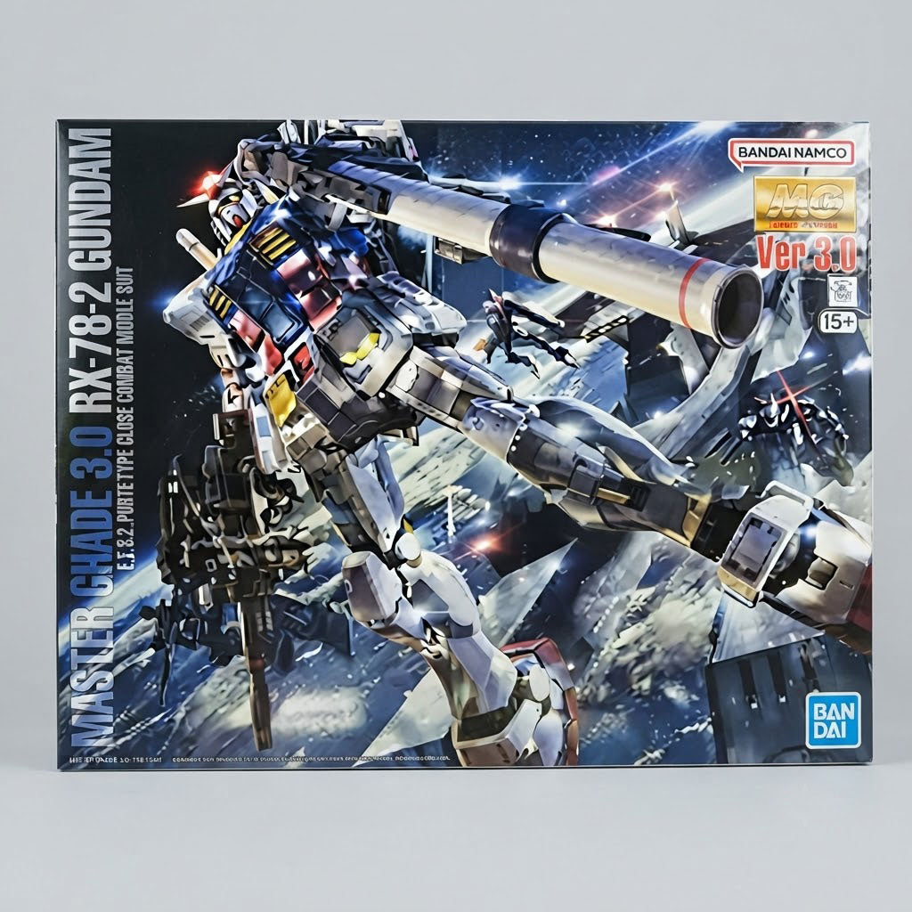 Mobile Suit Gundam: RX-78-2 Gundam Ver.3.0 MG 1/100 Model Kit at Emerald Market Alamogordo, New Mexico