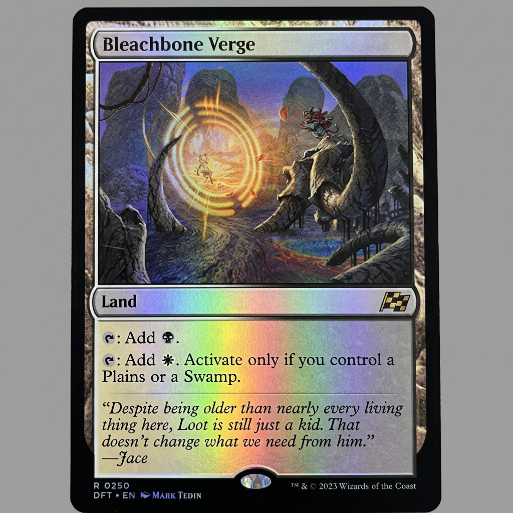 Bleachbone Verge R 0250 Aetherdrift Foil NM