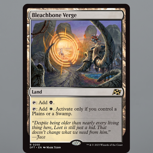 Bleachbone Verge R 0250 Aetherdrift Normal NM