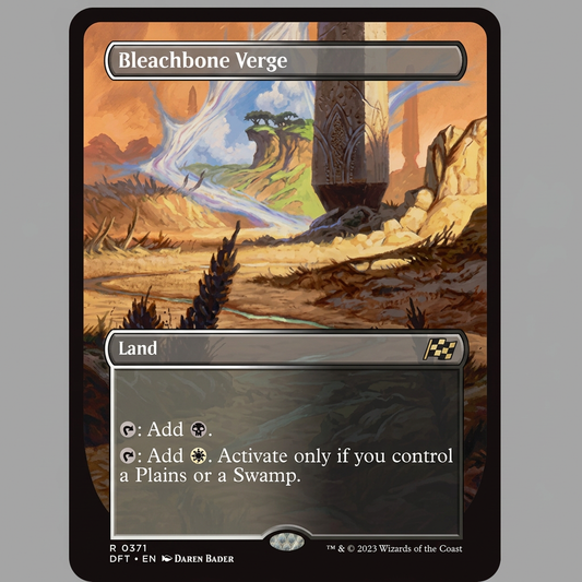 Bleachbone Verge R 0371 Aetherdrift Borderless Normal NM
