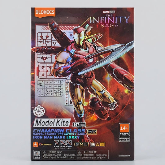 Blokees Champion Class Iron Man Mark LXXXV Model Kit 167pc