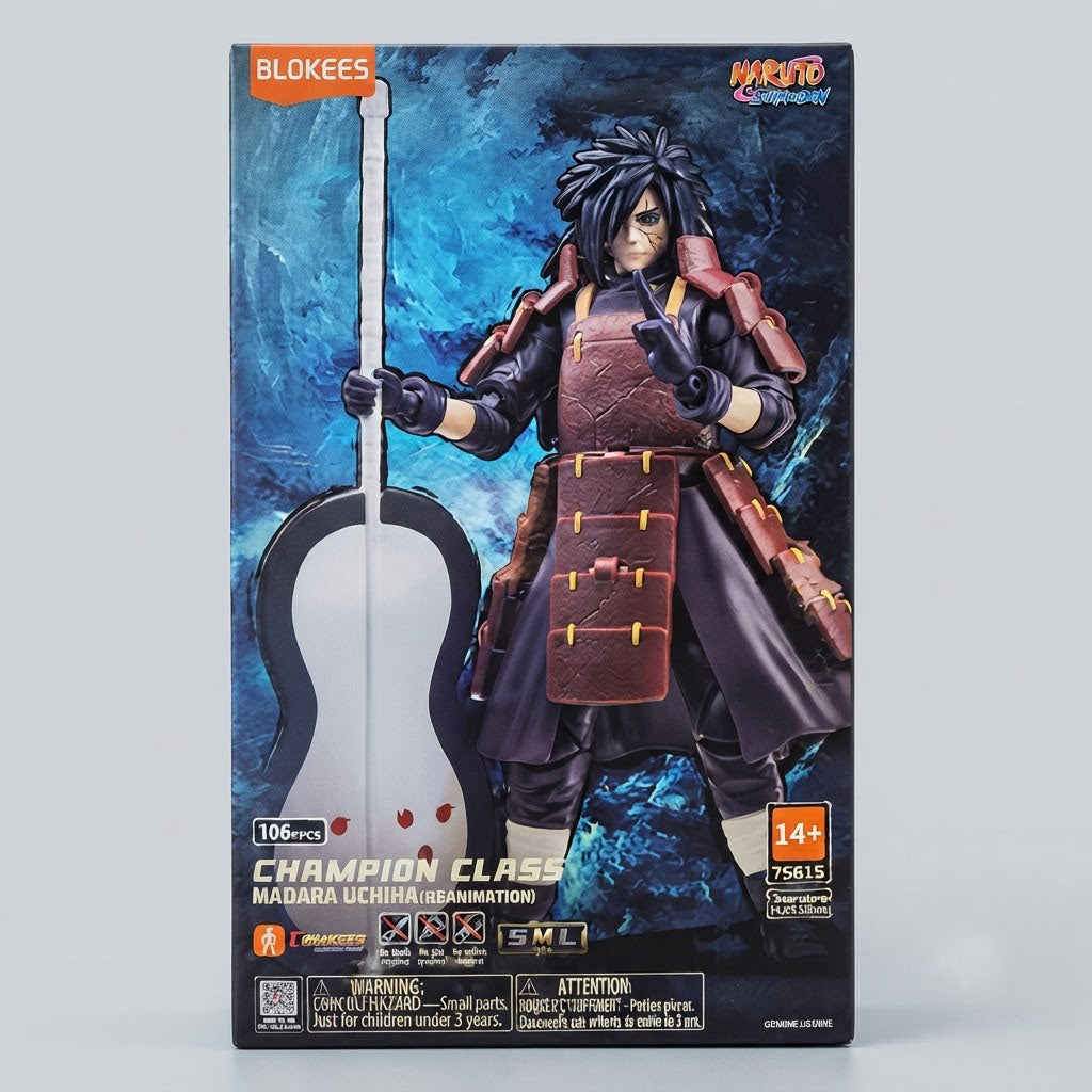 Blokees Champion Class Madara Uchiha (Reanimation) Model Kit 106pc at Emerald Market Alamogordo, New Mexico