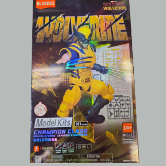 Blokees Champion Class Wolverine Model Kit 101pc