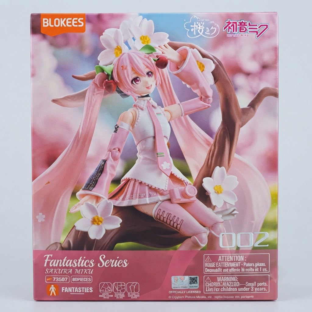 Blokees Fantastic Series Sakura Miku 80pcs