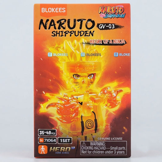 Blokees Naruto Shippuden GV-03 Heart of a Ninja Mini Figure Box