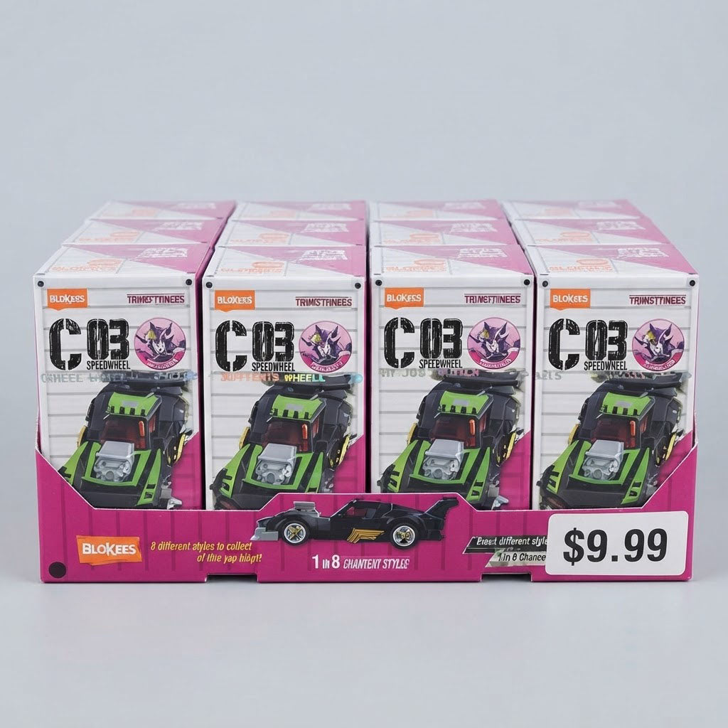Blokees Wheels Transformers C03-Wreck'N Rule 2 Model Kit | Hasbro Licensed Action Figure Blind Box Series at Emerald Market Alamogordo, New Mexico
