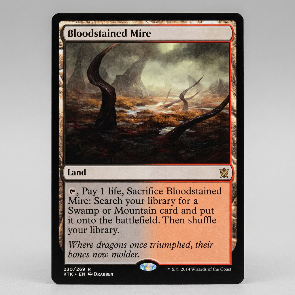 Bloodstained Mire 230/269 R | Magic: The Gathering | Khans of Tarkir Normal at Emerald Market Alamogordo, New Mexico
