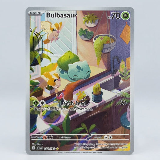 Bulbasaur 143/142 Stellar Crown Holofoil NM