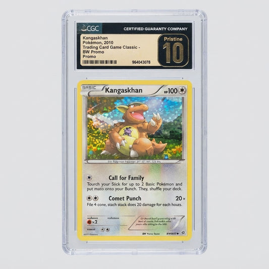 Pokémon TCG: Kangaskhan Holo #017/034 TCG Classic CGC Pristine 10 at Emerald Market Alamogordo, New Mexico