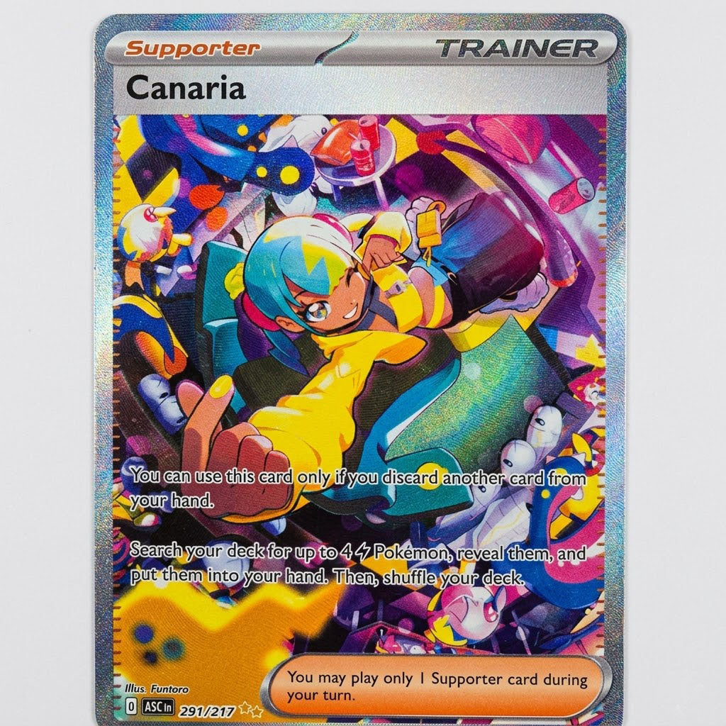 Canaria 291/217 Ascended Heroes Holofoil NM