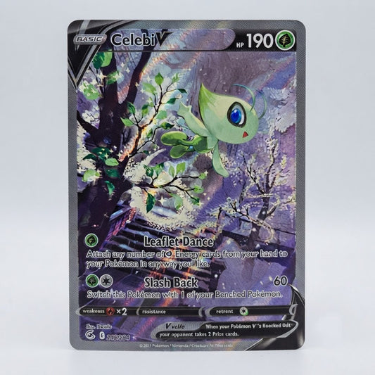 Celebi V (Alternate Full Art) 245/264 Fusion Strike Holofoil NM