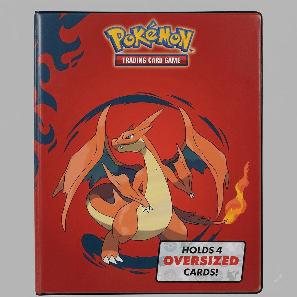 Charizard 4 oversized card binder