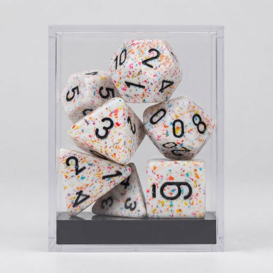 Chessex Speckled Birthday Polyhedral 7-die Set