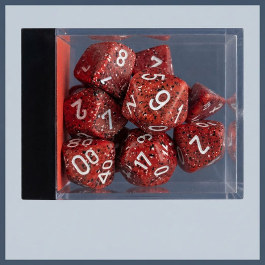 Chessex Speckled Lava Stone Polyhedral 7-die Set