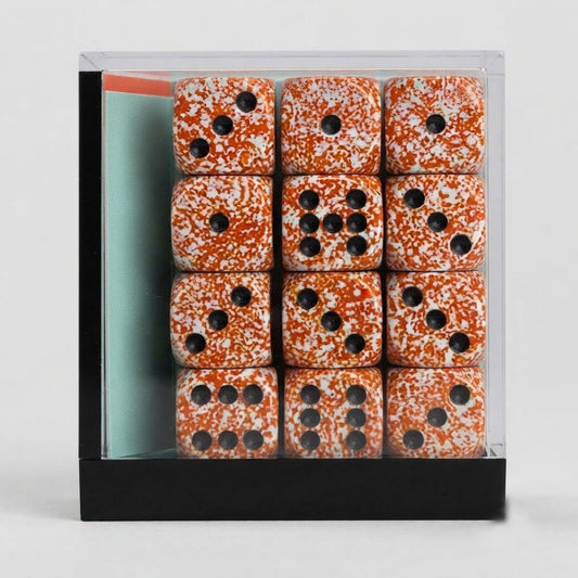 Chessex Speckled Rust set of 36 12mm D6