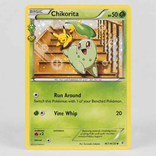 Chikorita RC1/RC32 Radiant Collection Normal NM