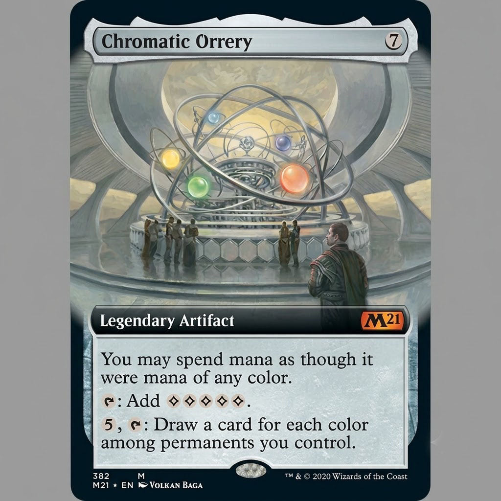Chromatic Orrey 382 M Core Set 2021 Extended Art Normal NM