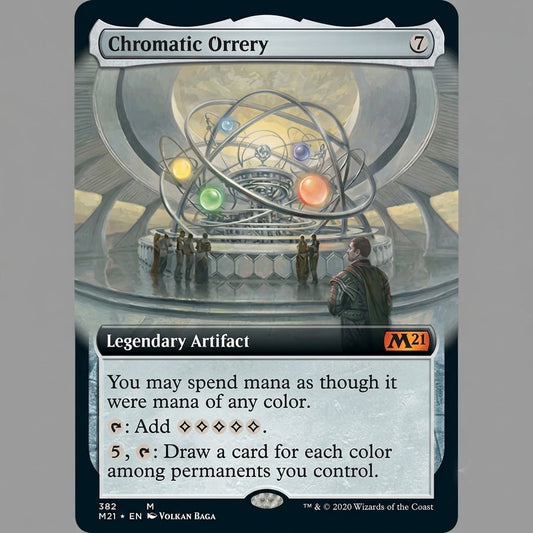 Chromatic Orrey 382 M Core Set 2021 Extended Art Normal NM