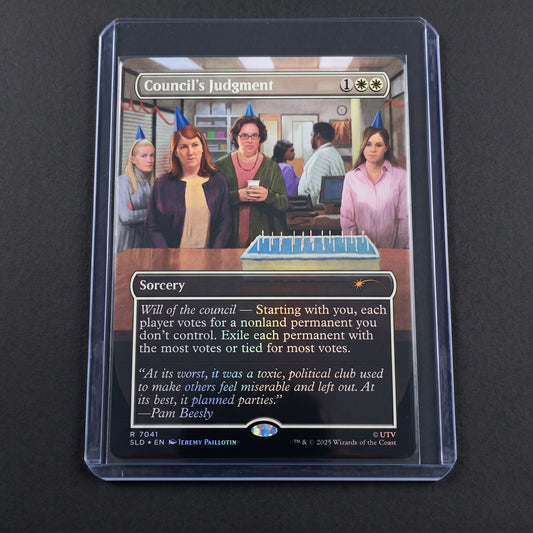 Council's Judgment R 7041 Secret Lair Drop Series Foil NM