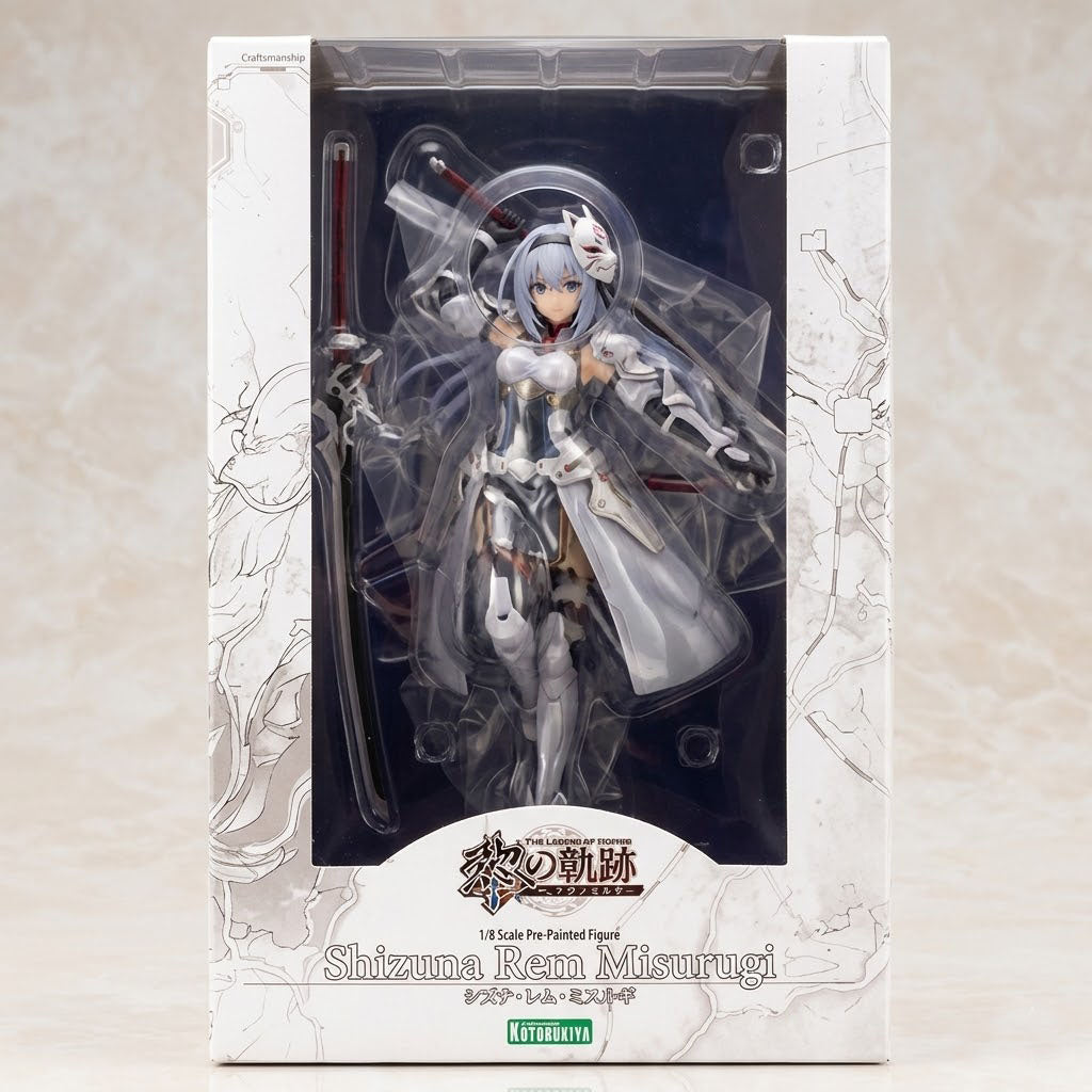 Kotobukiya 1/8 Scale Shizuna Rem Misurugi Kuro no Kiseki Premium Anime Statue Box Art at Emerald Market Alamogordo, New Mexico