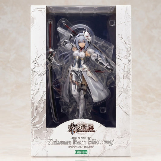 Kotobukiya 1/8 Scale Shizuna Rem Misurugi Kuro no Kiseki Premium Anime Statue Box Art at Emerald Market Alamogordo, New Mexico