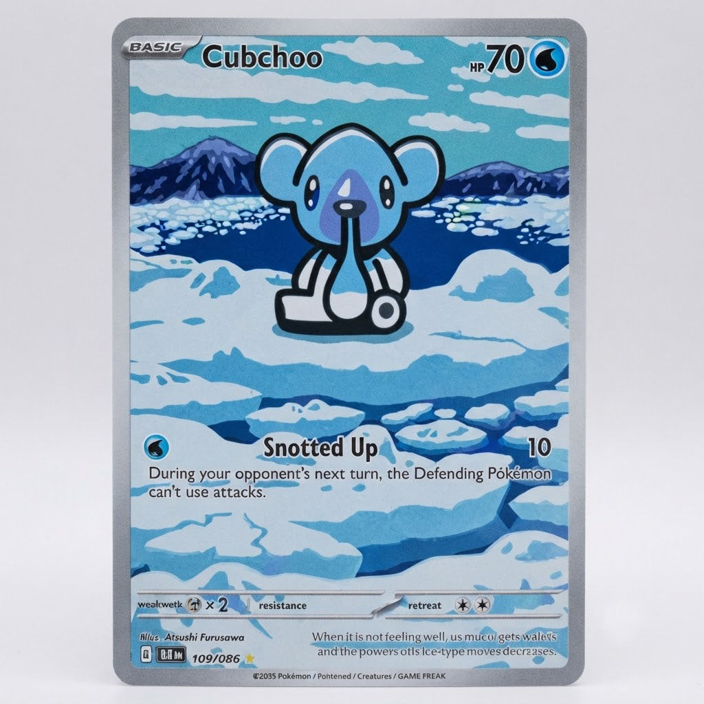 Cubchoo 109/086 Holofoil NM
