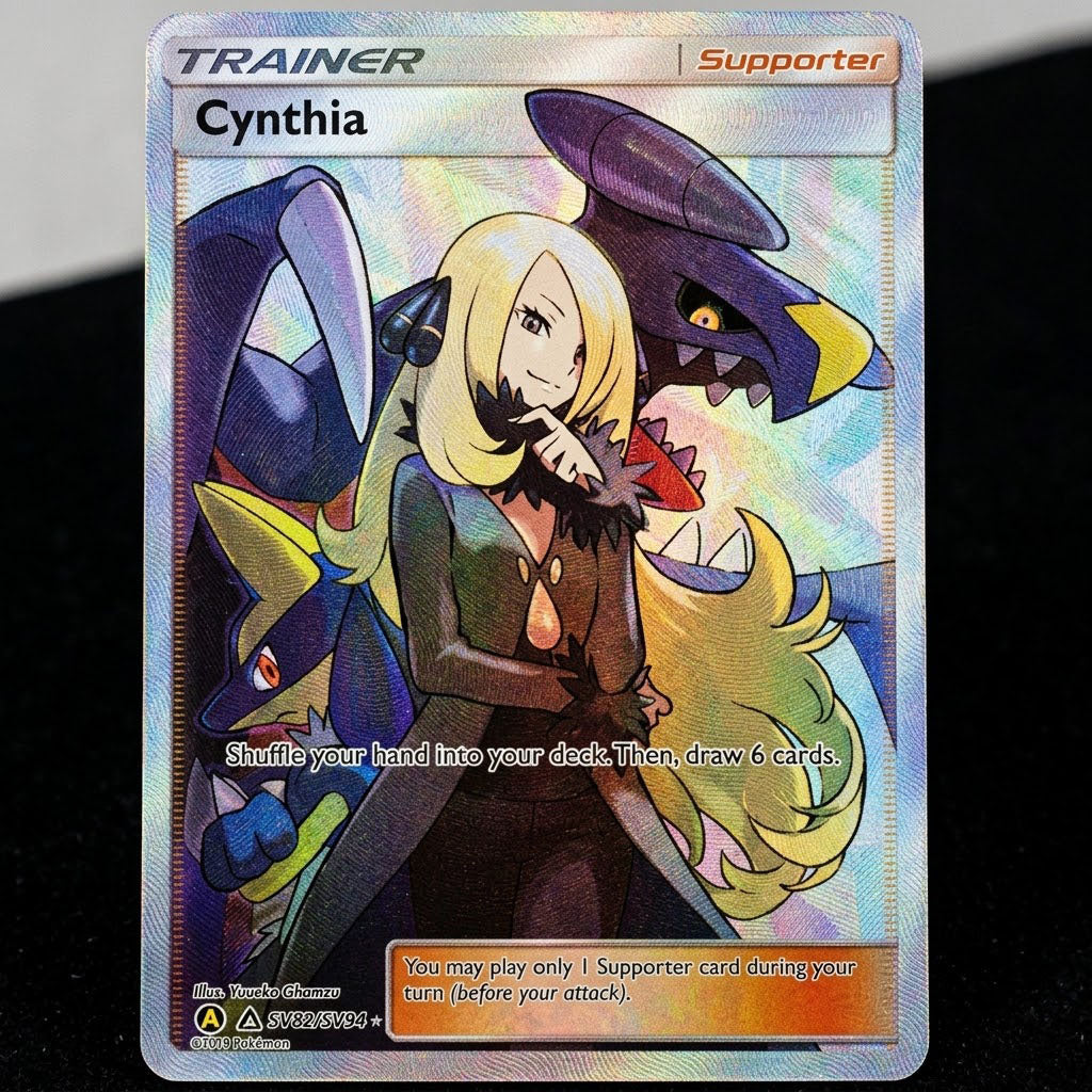 Cynthia SV82/SV94 Hidden Fates: Shiny Vault Holofoil NM