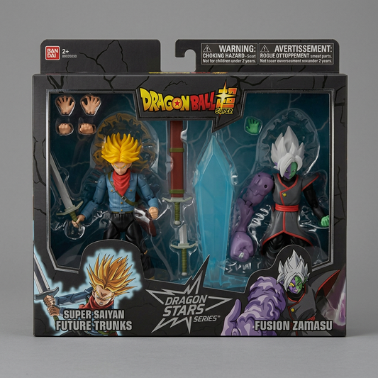 DBS Dragon Stars Super Saiyan Future Trunks & Fusion Zamasu