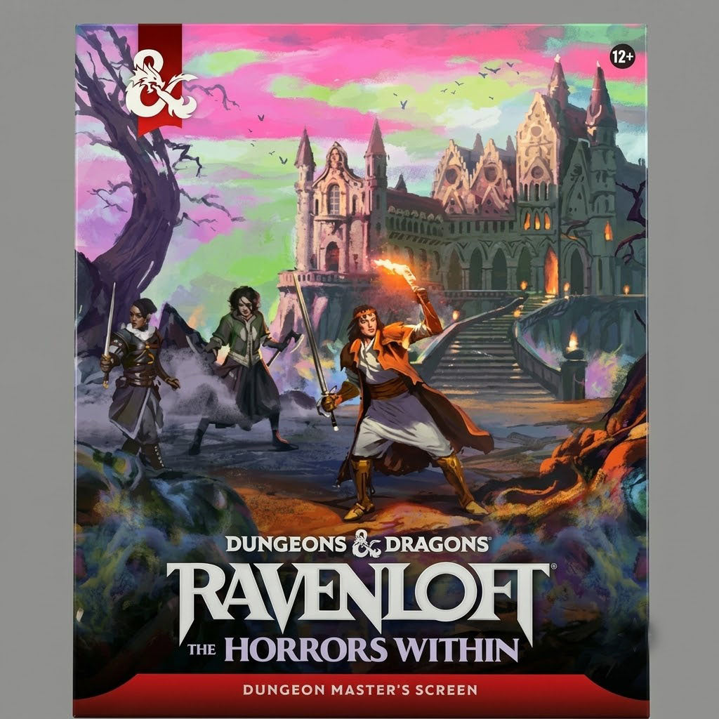 D&D Ravenloft: The Horrors Within DM Screen at Emerald Market Alamogordo, New Mexico
