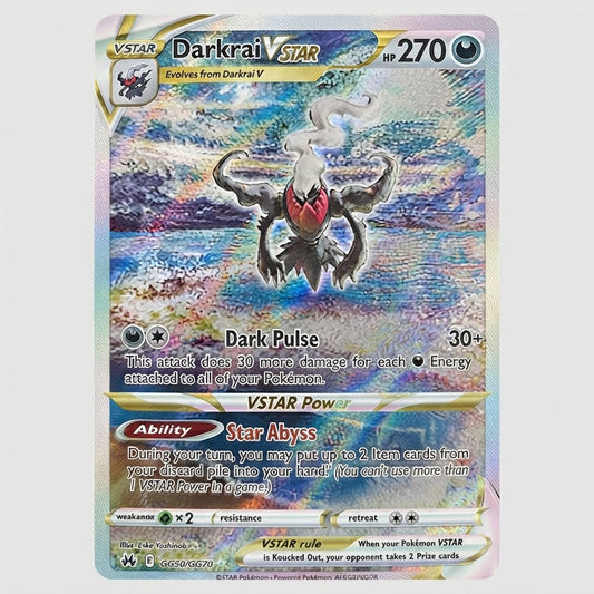 Darkrai VSTAR GG50/GG70 CZ: Galarian Gallery Holofoil NM