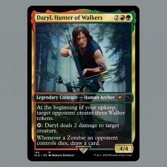 Daryl, Hunter Of Walkers 144 M Secret Lair Drop Series Foil NM