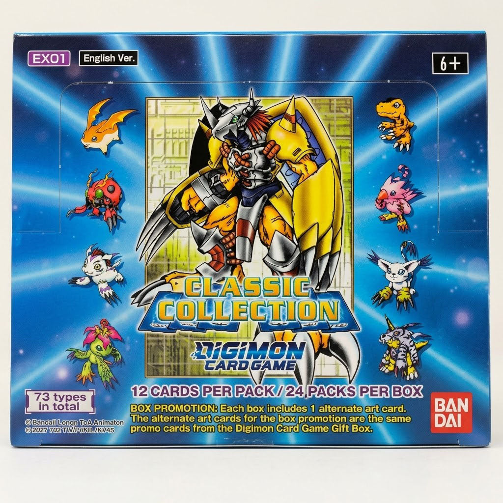 Digimon TCG Classic Collection Booster Box at Emerald Market Alamogordo, New Mexico