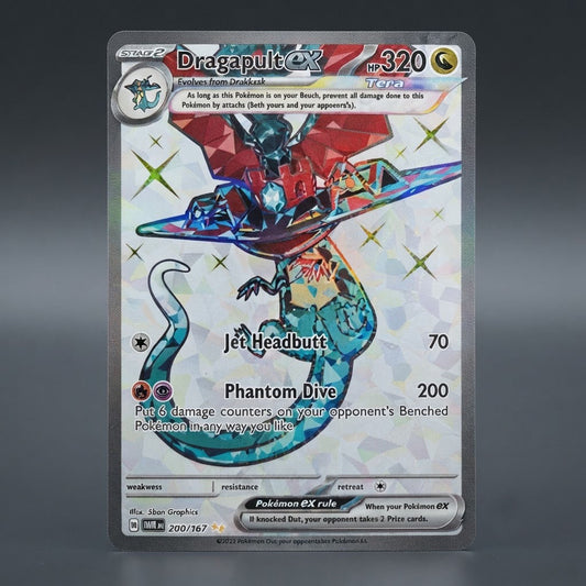 Dragapult Ex 200/167 Holofoil NM