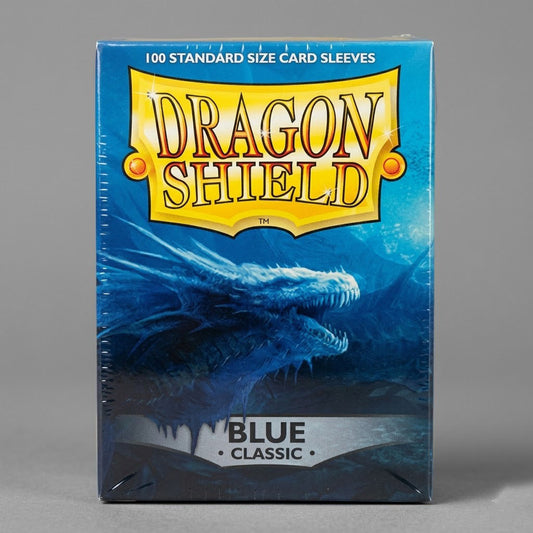 Dragon Shield 100 Card Sleeves. Color Blue