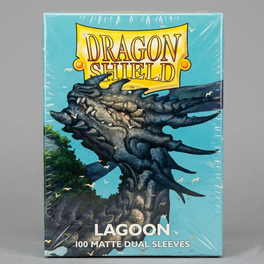 Dragon Shield 100 Card Sleeves. Color Lagoon