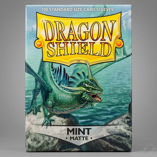 Dragon Shield 100-Count Matte Sleeves (Mint) at Emerald Market Alamogordo, New Mexico
