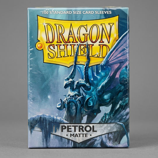 Dragon Shield 100 Card Sleeves. Color Petrol