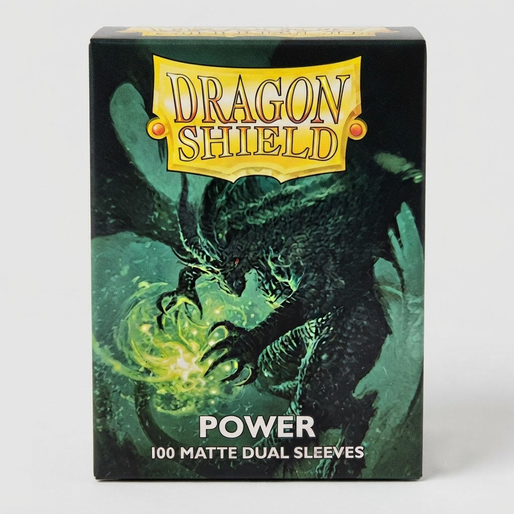 Dragon Shield 100 Matte Sleeves Power