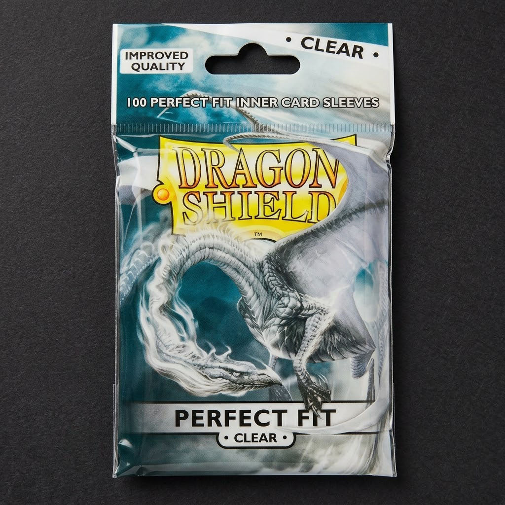 Dragon Shield 100 Perfect Fit Sleeves Clear Sanctas The Sky Giant