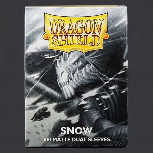 Dragon Shield Snow Matte Dual Sleeves 100pcs