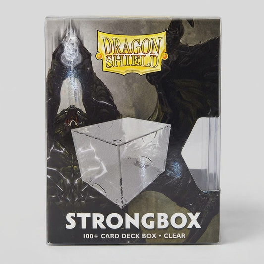 Dragon Shield Strongbox 100+ Card Deck Box Clear