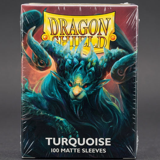 Dragon Shield Turquoise Matte Sleeves 100pcs