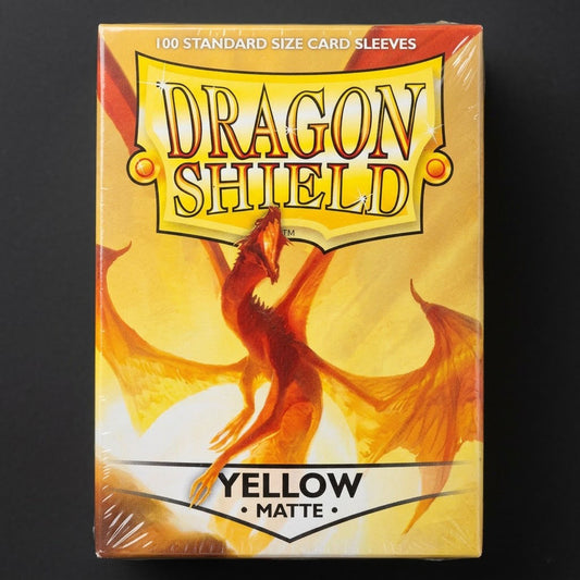 Dragon Shield Yellow Matte Card Sleeves 100pcs