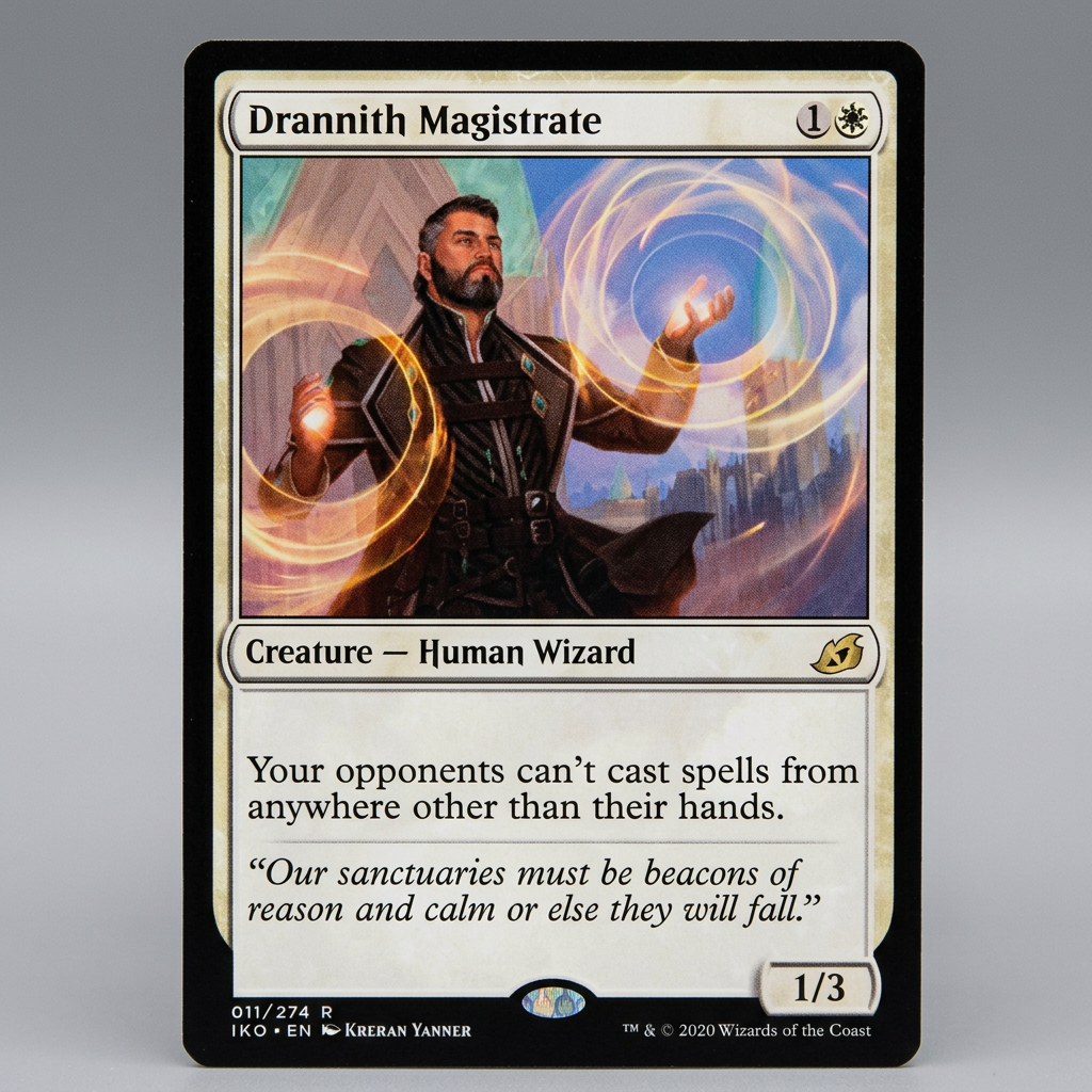 Drannith Magistrate 011/274 R | Magic: The Gathering | Ikoria: Lair of Behemoths Normal at Emerald Market Alamogordo, New Mexico