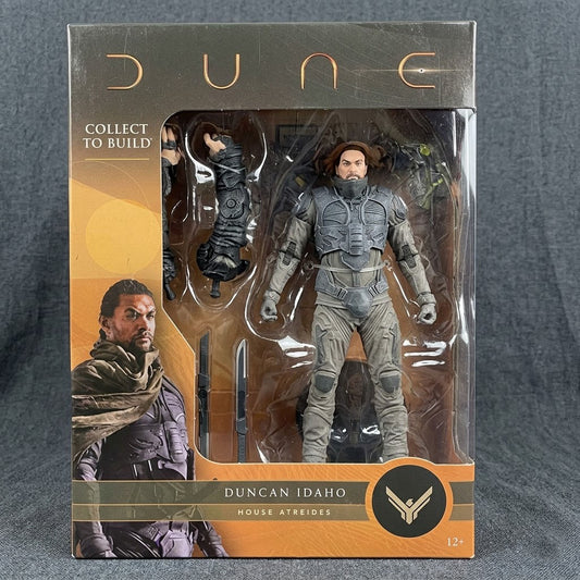 McFarlane Toys Dune Movie Duncan Idaho Stillsuit 7-Inch Action Figure Box Art at Emerald Market Alamogordo, New Mexico