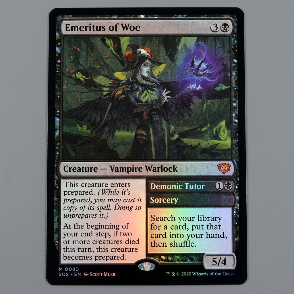 Emeritus Of Woe M 0080 SOS Foil NM