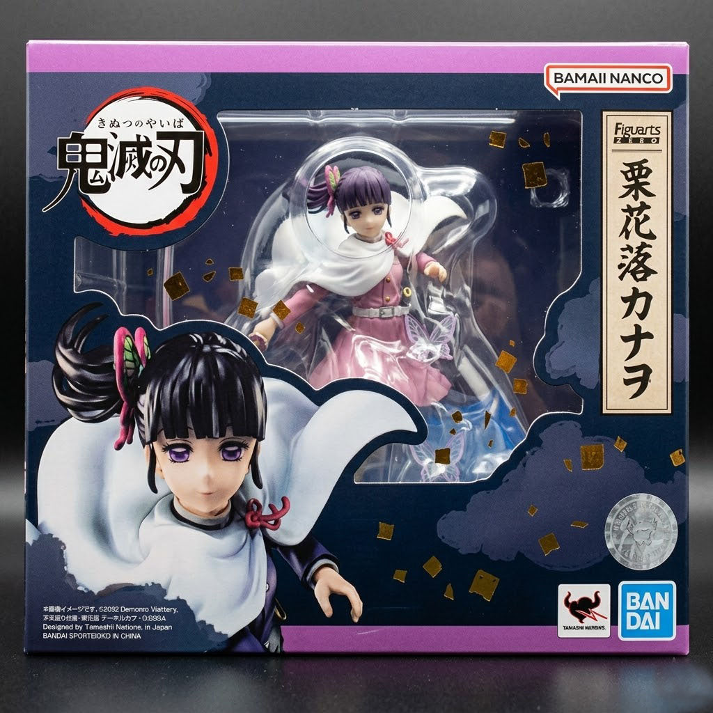 Bandai Figuarts ZERO Kanao Tsuyui Demon Slayer Flower Breathing Effect Figure Box Art at Emerald Market Alamogordo, New Mexico