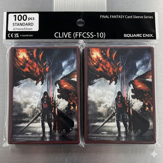 Final Fantasy Card Sleeves 100pcs Clive 10