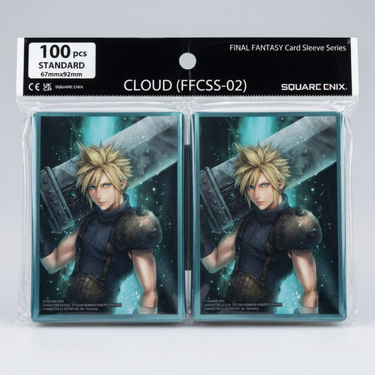 Final Fantasy Cloud Strife 02 Premium 100-Count Card Sleeves Pack at Emerald Market Alamogordo, New Mexico